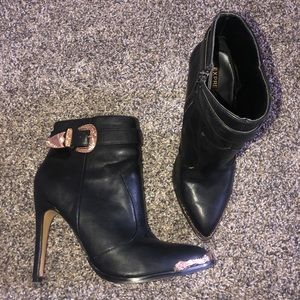 Black Heeled Bootie